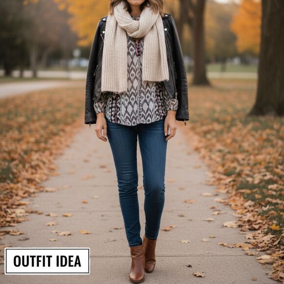 Chico’s Sheer Top Blouse Tunic Black White Red Boho Peasant Gypsy Flowy Sz. 3 XL - Picture 9 of 9